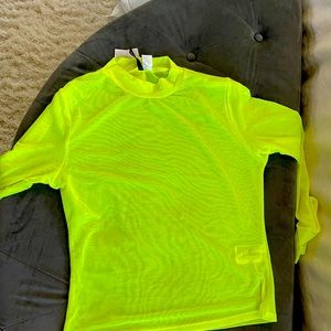 H&M neon shirt